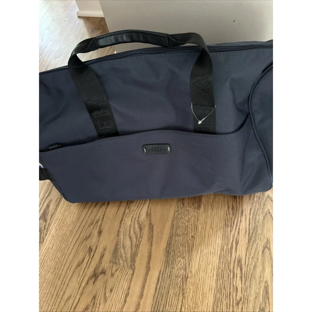 NEW Bugatti Reborn 2-in-1 Convertible Duffle Bag Backpack RFID Blocking‎ Navy